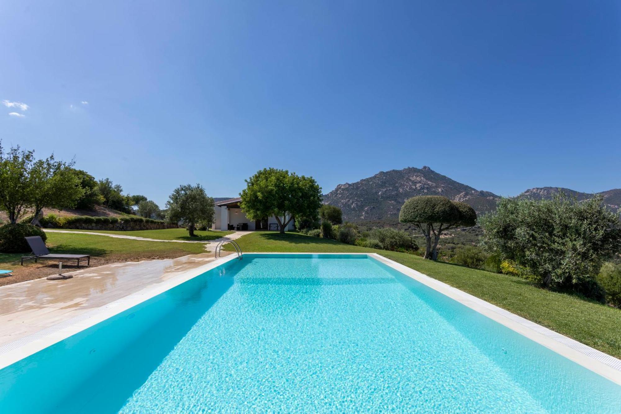 Villa Alba Esclusiva Villa Con Piscina A Sfioro E Vista Mozzafiato Sul Mare Cugnana Eksteriør bilde